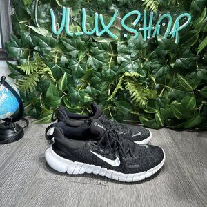 Nike Free RN 5.0 Next Nature Women's Size 8 Running Shoes Black
